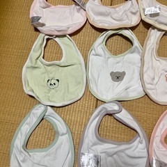 ベビー用品 西松屋 ベビースタイ よだれかけ １１枚まとめの画像
