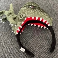 【美品】ユニバ恐竜カチューシャ(USJ)の画像