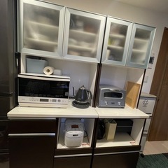 NITORI 食器棚、キッチン収納の画像