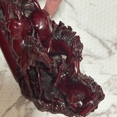 九頭馬　置物　馬置物　縁起物の画像