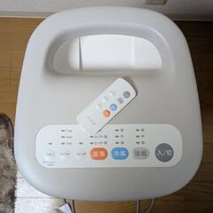 Humidified Hot and Cold Air Fan (Cold Air / Blow / Hot Air / Humidifier / 4-in-1)
:
加湿機能付き温冷風ファン（冷風・送風・温風・加湿・1台4役）の画像