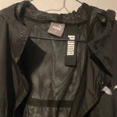 （メリカリでも記載中）プーマ レインコート PUMA レインジャケット メンズ ブラック 黒の画像