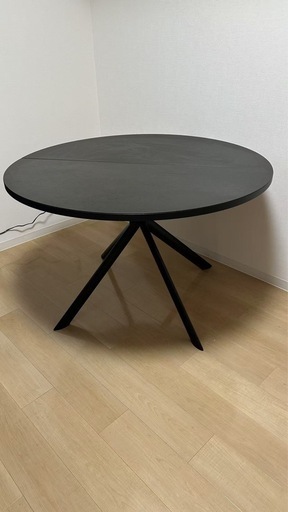 カリガリス　ダイニングテーブル　伸長式