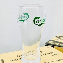 【未使用品】カールスバーグ エンボスパイントグラス 1箱6個入り×2箱の画像