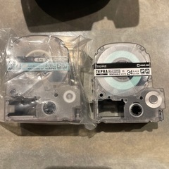 テプラ キングジム テープ2本セットの画像