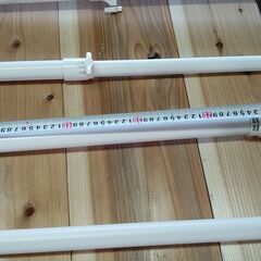【不用品処分】転倒防止突っ張り棒　伸縮式（約50～100㎝）　1本１００円の画像