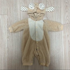 【1着あたり300円以下！】ベビー服9点セットまとめ売り　秋服冬服　70〜80サイズ＊ロンパース、ボディ肌着、ジャンプスーツ、アウター、長袖の画像