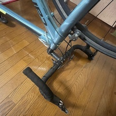 ロードバイク（キャノンデール）ビンディングペダル付きの画像