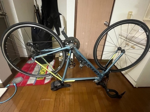 ロードバイク（キャノンデール）ビンディングペダル付き