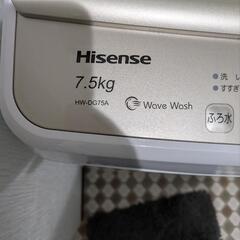 Hisense　HW-DG75A　洗濯機の画像