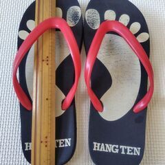 【無料】HANG TENハンテン　ビーチサンダル　約23センチの画像