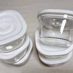 イワキ 110ml 6個 タッパ 密閉容器 耐熱容器の画像