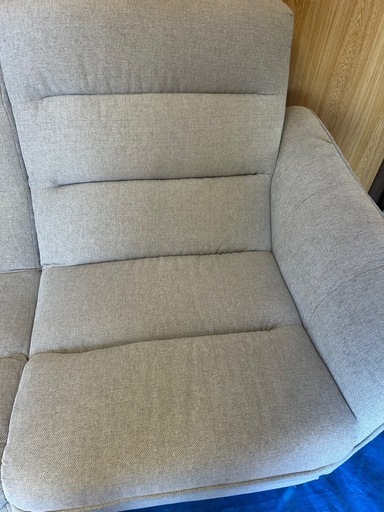 取引中【ニトリ】2人用布張りソファ