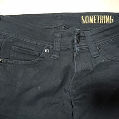 ♠　サムシング　SOMETHING　S266テーパードストレート ストレッチ  SIZE M  　レディースの画像
