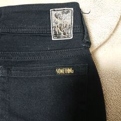 ♠　サムシング　SOMETHING　S266テーパードストレート ストレッチ  SIZE M  　レディースの画像