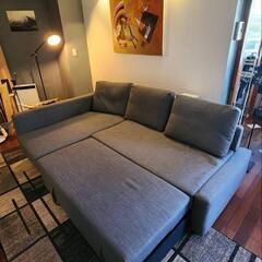 ikea イケア　ソファ　ソファベッド　フリーヘーテンの画像