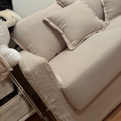 【無料】ソファとマットレスのセット引き取り希望（2階から搬出必要）の画像