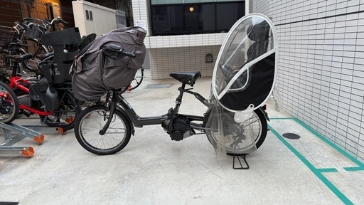 【新品含む】自転車2台　無印良品キッズ自転車➕　bikke mob 子供2人乗せ 新品含む】自転車2台 無印良品キッズ自転車➕ bikke mob 子供2人乗せ