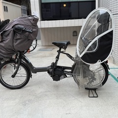 【新品含む】自転車2台　無印良品　bikke mob 子供2人乗せの画像