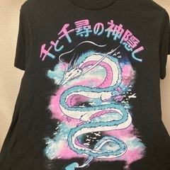 ジブリ 公式 千と千尋の神隠し ハク Tシャツ 激レアの画像