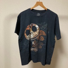 Disney ナイトメア・ビフォア・クリスマス Tシャツ 黒 Tシャツの画像