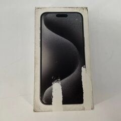 Apple iPhone15Pro ブラックチタニウム 256GB SIMフリーの画像