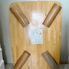 折りたたみローテーブルの画像