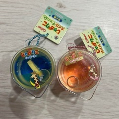 Calbee カルビー　じゃがりこ　オイルチャーム　ミニチュア
　2種　お菓子　キーホルダーの画像
