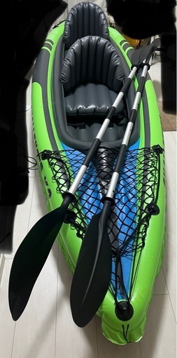 中古　INTEX challenger K2 カヤック +ライフジャケット