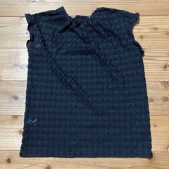 【美品】GU レースノースリーブ  150cmの画像