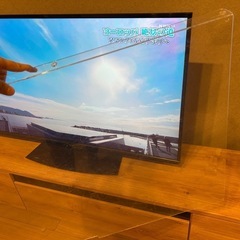 取引中【2020年製】大画面50インチテレビ&テレビボード他フルセットの画像