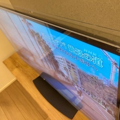 取引中【2020年製】大画面50インチテレビ&テレビボード他フルセットの画像