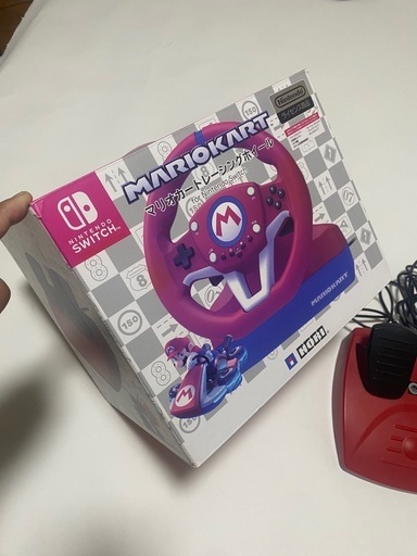 マリオカートレーシングホイール ライセンス商品HORI (myut418