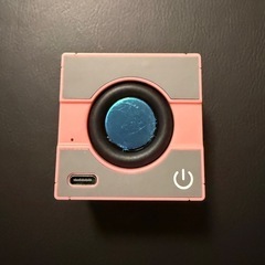 ポータブル ワイヤレス Bluetooth スピーカー ピンク いちごミルクの画像