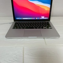 MacbookPro12.1 SSD512GB メモリ8Gb macOS Big Sur 13.3インチ early2015 a153の画像