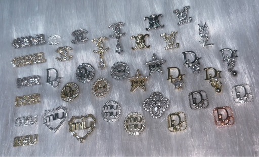 【ネイリスト愛用】高級感トレンド◎ブランドネイルパーツ 36点