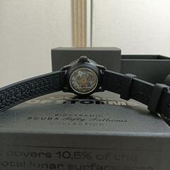 非常に美品。BLANCPAIN × Swatch　自動巻きダイバー　腕時計の画像