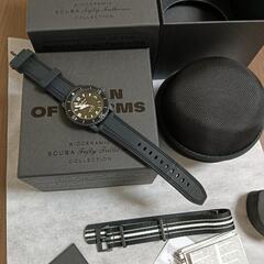 非常に美品。BLANCPAIN × Swatch　自動巻きダイバー　腕時計の画像