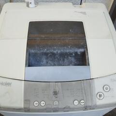 無料、中古洗濯機、ハイアール7kgの画像
