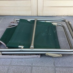 キャンパーズコレクション チェア 折りたたみ ひじ掛け付き アルミ リクライニング キャンプ用品の画像