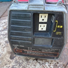 本田実働発電機の画像
