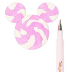 ディズﾆ－ キャンディ🍭型ボ－ルペンセットの画像
