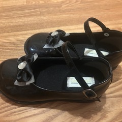 バイオフィッター　キッズ　フォーマル　19cm ブラックの画像