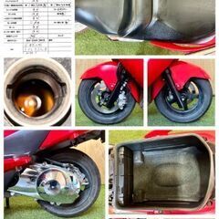 ★長野県の方限定送料無料★【動画あり】★スズキ スカイウェイブ250★ 実動 CJ43A型 FI インジェクション 水冷 4サイクル フォルツァ ビックスクーター 赤 松本市の画像