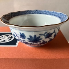 たち吉　橘吉　たち吉　染付からくさ　小鉢　5点セット　未使用の画像