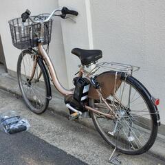 ブリジストン♪電動アシスト自転車♪8.7Ah♪ライトブラウンの画像