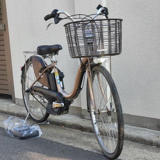 ブリジストン♪電動アシスト自転車♪8.7Ah♪ライトブラウン