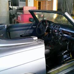 Mベンツ-107.380SL-レストア-途中車両販売-現状販売―完成後販売の画像