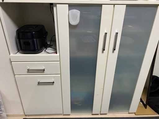 山新で購入した食器棚です。 商品情報_食器棚 | 山善の商品情報サイト | YAMAZEN BOOK