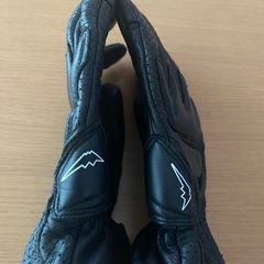 クシタニ　KUSHITANI ライダースメッシュグローブ　春　夏　 レザーグローブ ブラック 黒系　本革　leatherの画像